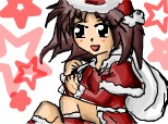 anime christmas girl