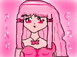 pink anime girl