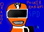 Power Rangers Orange SPD