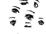 Random eyes sketch