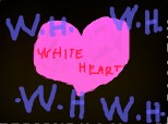 white heart