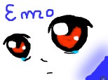 anime emo eyes