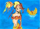 anime mermaid for my_december CherryBlossom BlueAngel si ruki ruki haruki