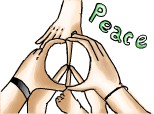 peace:X iubesc semnul pacii:X