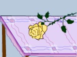Desen 52681 modificat:trandafirul galben