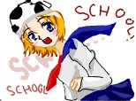 anime girl school