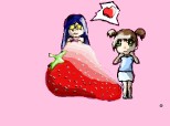 chibi strawberry lover