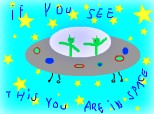 Yf you see  this you are in space