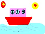 un vas pe apa