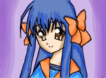 ..::Anime Girl Blue and Orange::..