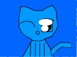 sweet blue kitty
