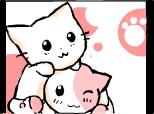 Two Pink And Cute Kitties