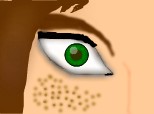 un ochi verde:D