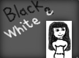 fata alb si negru