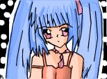 ..::Anime girl sad Blue::...