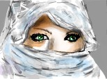 Arabic girl Green Eyes
