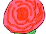am sa desenez un trandafir....