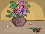 Vaza minunata cu flori