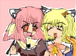 Anime fete pisici pentru ZoeyCatty.CorinaMewMew HannahMontana Kitty Girl