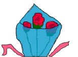 buchet de trandafiri