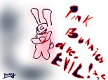 pink bunnies- by karina nazare