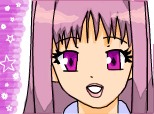 Anime Purple Girl