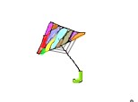 o umbrela multicolora