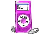 Pink iPod Nano