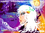 Happy Halloween! The pumpkin witch