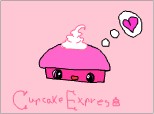 Deep Pink Cupcake