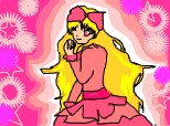 Anime girl pink