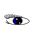 blue  eye