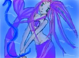 cute anime mermaid