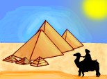 piramidele din Giza..