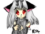 Anime Goth Kitty
