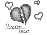 a broken heart
