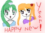 Anime Happy New Year (pt concurs) facut de bunny :)