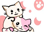 two pink_cat