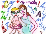 caricatura-mama si copilul