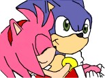 Amy and Sonic x