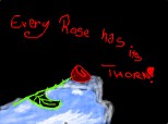 Every rose has ith Thorn!:X