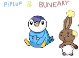 piplup and buneary,macar asta s aajung ain top sper