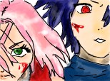 Sakura and Sasuke