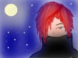 red-head in the night