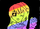 rainbow girl anime