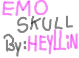 emo skull