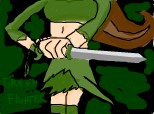 green fighter pentru elfen lied ,brokenrose, becky, sakura_12345