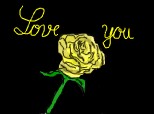 Love you trandafir