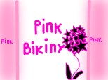 pink bikiny