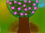 A tree with flowers...